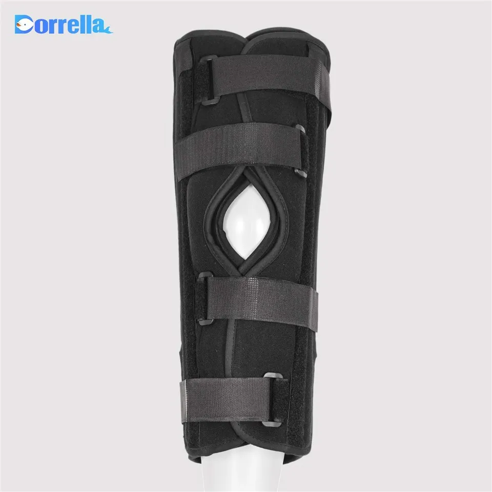 Чорний регульований наколінник